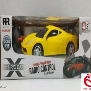 WireScorts Chargebal Racing Car for Kids with Remote Control - Assorted Design & Multi Color