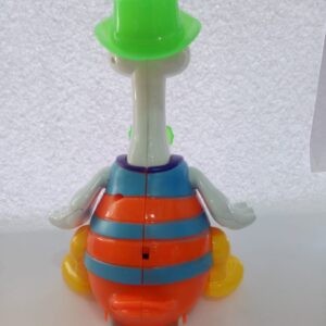 Cute Yellow Color Duck with 3D Light Bath Toy (Multicolor)