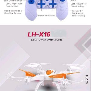 RITHI TOYS by New Drone 2.6 ghz 6 Channel Remote-Control Quad-Copter with Two Extra Blades