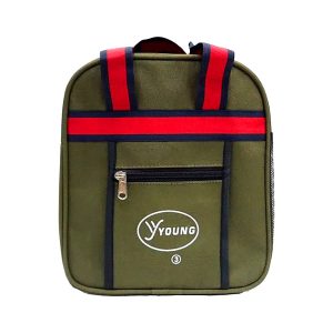 YOUNG Lunch Bags For Women Men Wide-Open Lunch Tote Box For Office Travel Picnic Leak Proof Water Resistant Insulated Cooler Bag Black
