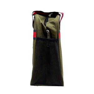 YOUNG Lunch Bags For Women Men Wide-Open Lunch Tote Box For Office Travel Picnic Leak Proof Water Resistant Insulated Cooler Bag Black