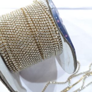 14pp white stone chain. For jewellery making