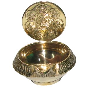 Brass Ashtalakshmi Diya Deepam - S948921