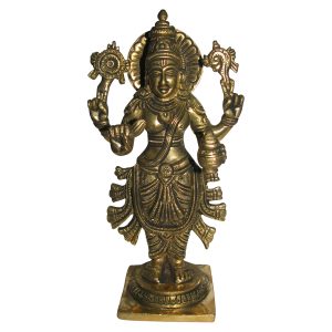 Dhanvantari Dhanwantari God of Ayurveda Brass Statue - A4904