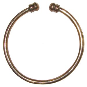 Aadhyathmik Aimpon Panchalogam Muthu Kappu Panchaloha Muthyam Kadiyam Pearl Bracelet (5 Metals Panchadhatu) - A4937