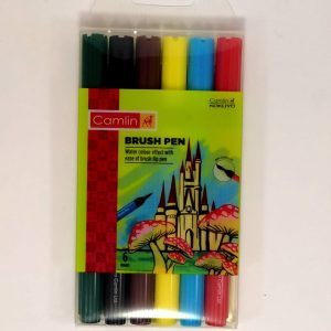 Camlin brush pen 6 shades