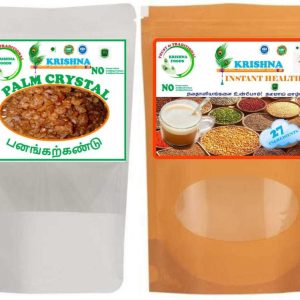 Krishna Palm Jaggery & Instant Health Mix Combo