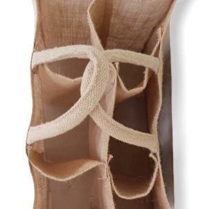 6 jute bottle bag