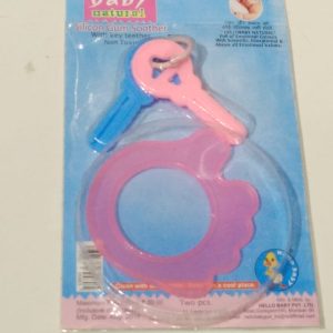 Hello Baby Silicon Gum Soother With Key Teether Non Toxic