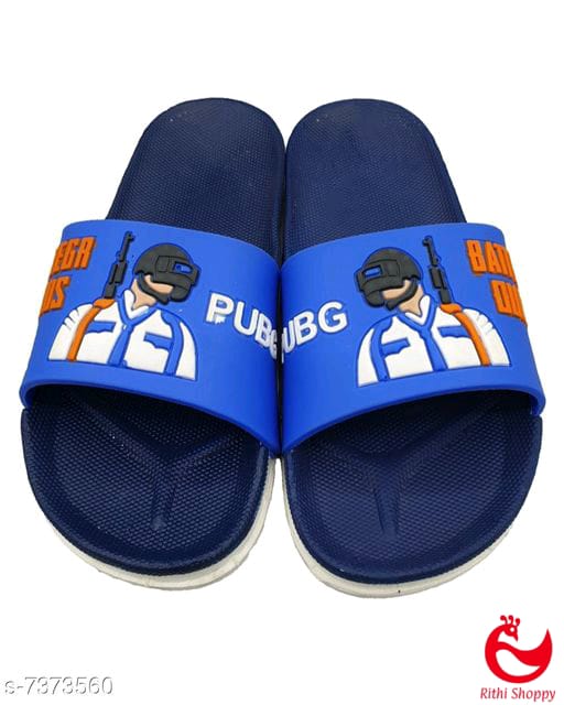Various Colors Are Available Six To Ten Size Eva Sole Mens Pubg Printed Flip  Flops Slipper With Rubber Straps For Daily Wear at Best Price in Delhi |  Verma Footwear