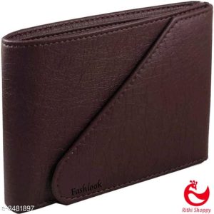 Stylish Men's Leatherette Wallet