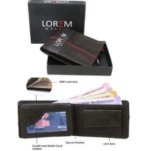 CasualLatest Men Genuine Leather Wallets