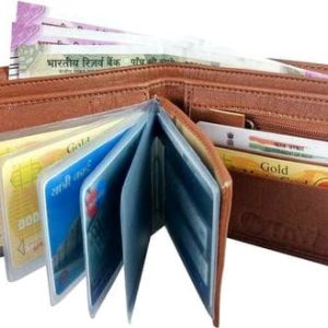 Sleek Men's Leatherette Wallet