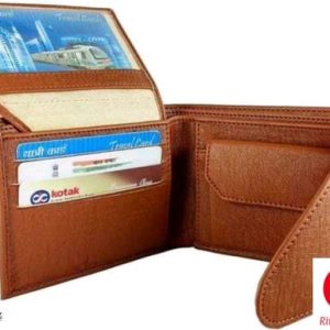 Sleek Men's Leatherette Wallet