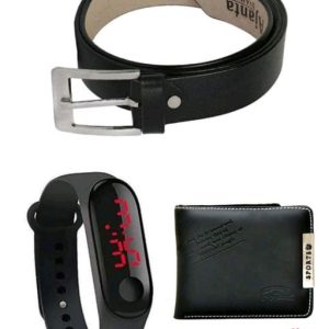 Casual Latest Men Belts And Wallet Combo