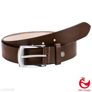 Casual Genuine Leather Reversible Belt