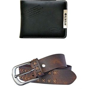Casual Latest Men Belts And Wallet Combo