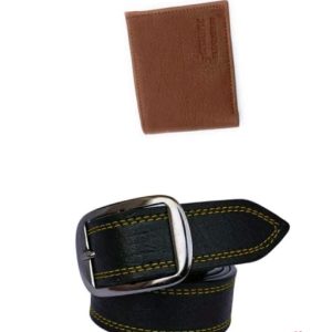 Casual Latest Men Belts And Wallet Combo