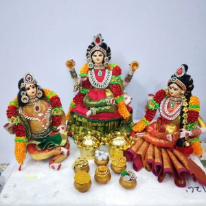 Mahalakshmi Kuberar Set- Handmade Dolls