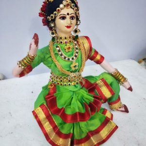 Handmade Dance Doll- Bharathnatyam