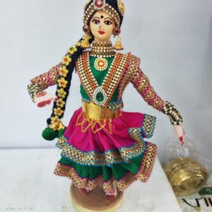 Handmade Dance Doll- Bharathnatyam
