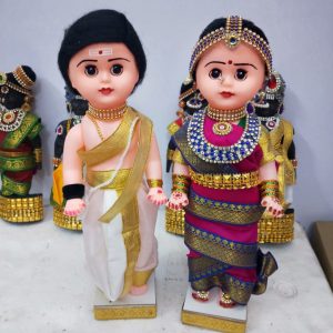 Wedding Pair Dolls- Tamil Iyer Style