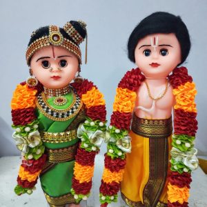 Wedding Pair Dolls- Tamil Iyengar Style