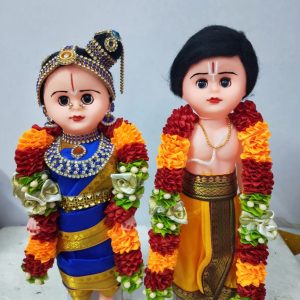 Wedding Pair Dolls- Tamil Iyengar Style