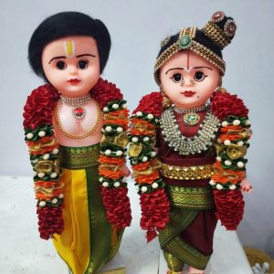 Wedding Pair Dolls- Tamil Iyengar Style