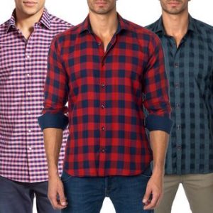 5pcs Combo Casual Checks Shirts (Multicolour & Multidesign)