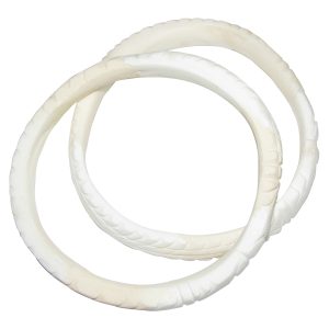 Natural Shankh Cut Shakha Pola Badhano Size 2.4 - A0205-2.4