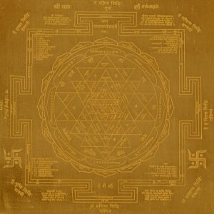 Aadhyathmik Sampoorna Sri Chakram Yantra Sri Yantram Yendram In Copper - A2082