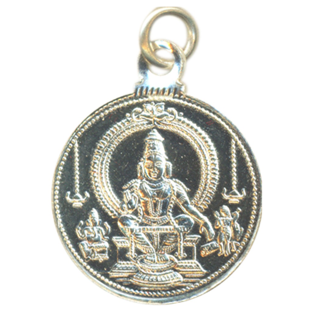 Ayyappa swamy silver pendant Clearance