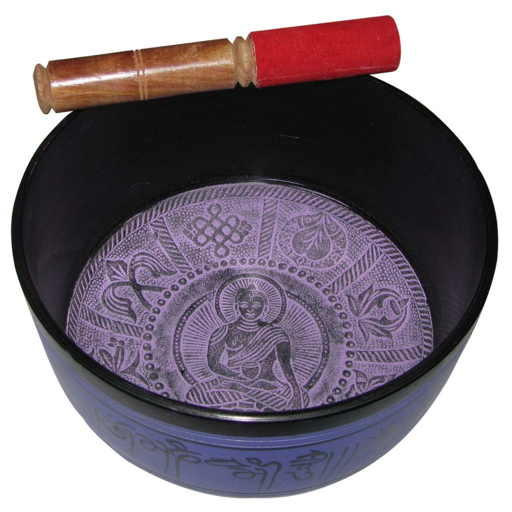 Aadhyathmik 100 Original Tibetian Singing Bowl For Healing Meditation Yoga Om Chanting Bowl