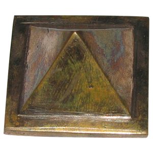 Aadhyathmik Aimpon Panchalogam Pyramid Panchaloha (5 Metals Panchadhatu) - A5308