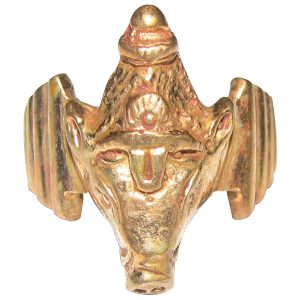 Aadhyathmik Aimpon Bhu Varaha Swamy Panchaloha Ring - A6114 భూ వరాహ స్వామి పంచలోహ ఉంగరం பூ வராஹ ஸ்வாமி பஞ்சலோக மோதிரம்