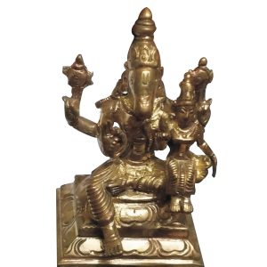 Aadhyathmik 100% Original Pure Aimpon Panchalogam Lakshmi Hayagreeva Panchadathu Panchaloha Panchalokam Laxmi Haigriv Idol 3inch 184g - S9036-17