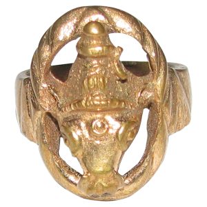 Aadhyathmik Aimon Panchaloha Panchadathu Panjalokam Panchalogam Varahi Ring - S965708