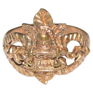 Aadhyathmik Aimpon Panchalogam Panchaloha Panchdathu Bilva Patra Shiva Linga Ring Modhiram Vungaram Angooti - S952578