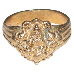 Aadhyathmik Aimpon Panchaloha Panchadathu Panchalogam Maha Lakshmi Ring - S964887