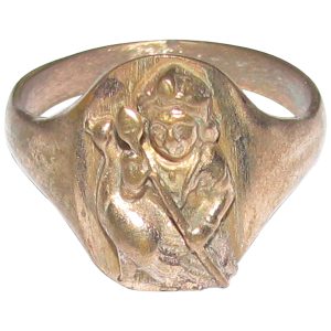 Aadhyathmik Subrahmanya Pasupatha Vungaram Aimpon Skanda Modhiram Panchaloha Kumaraswamy Vungaram Panchdathu Karthikeya Angooti Panchalogam Bala Murugan Ring - S952387