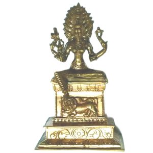 Aadhyathmik Ashtadathu Ashtaloha Ashtalogam Durga Idol 5Inch - S9036-08
