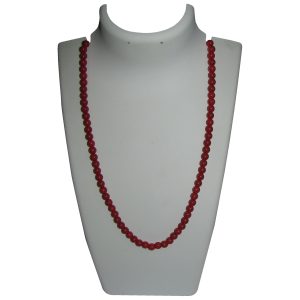 Aadhyathmik Coral Pavalam Malai Moonga Pagadam Gemstone Rosary Mala 108 Beads - S967678