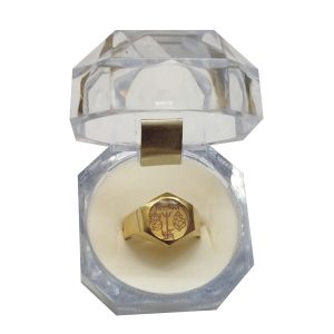 Aadhyathmik Sidh Ashtadathu Ashtaloha Ashtalogam Trisakthi Ring - S9094-05