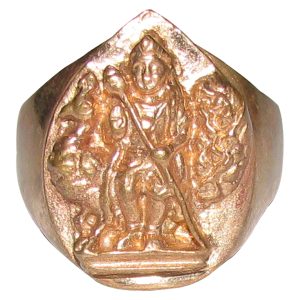Aadhyathmik Subrahmanya Pasupatha Vungaram Aimpon Modhiram Panchaloha Panchdathu Karthikeya Angooti Panchalogam Mayil Murugan Ring - S965778