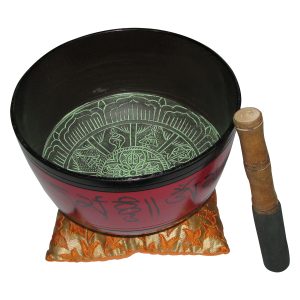 Aadhyathmik Tibetan Singing Bowl Meditation Yoga Om Chanting Bowl Sound Healing Himalayan Bowl - S900048
