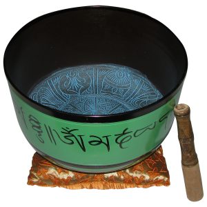 Aadhyathmik Tibetan Singing Bowl Meditation Yoga Om Chanting Bowl Sound Healing Himalayan Bowl - S944387