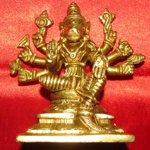 Aadhyathmik Varahi Barahi Statue Sculpture Varagi Figurine Murthi Idol in Brass 3.5 Inch - S960628
