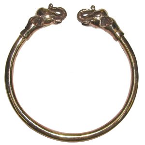 Ashtadathu Ashtalogam Ashtaloha Elephant Bracelet Airavatha Kangan Gaja Lakshmi Gajas Kankanam - S949387