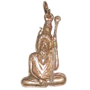 Ashtadathu Ashtalogam Ashtaloha Sathuragiri Kondai Swamigal Pendant 1 Inch Matt Finish - S961368